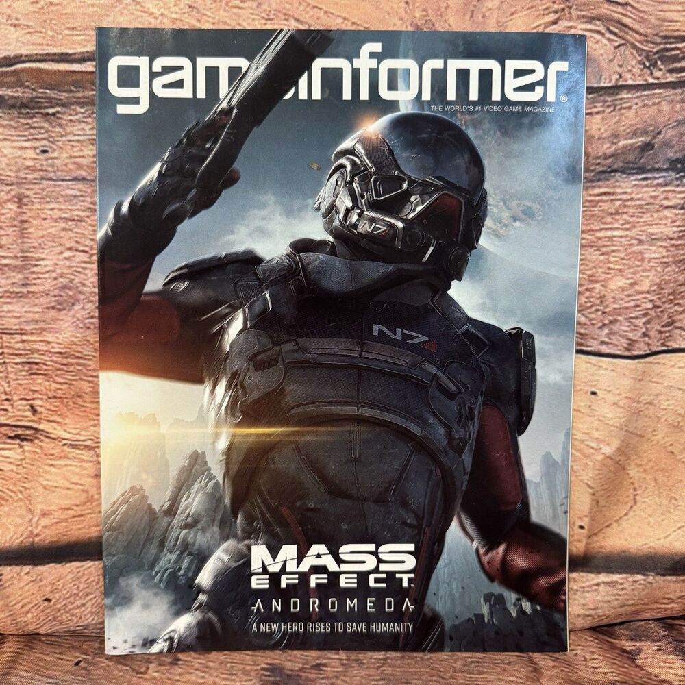 Game Informer Magazine Issue 284 December 2016 Mass Effect Andromeda BioWare